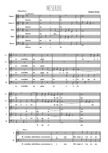 Miserere de Gregorio Allegri